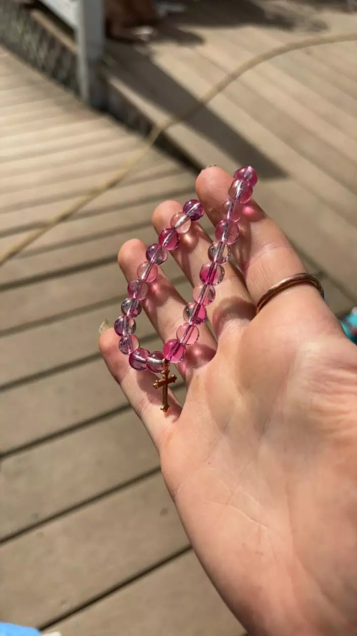 plant/Sm pink cross-0