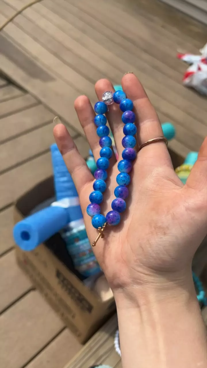 plant/L cross bracelet-0