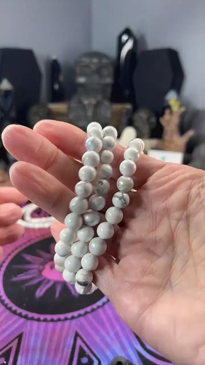 plant/Aura Howlite Biggy-0