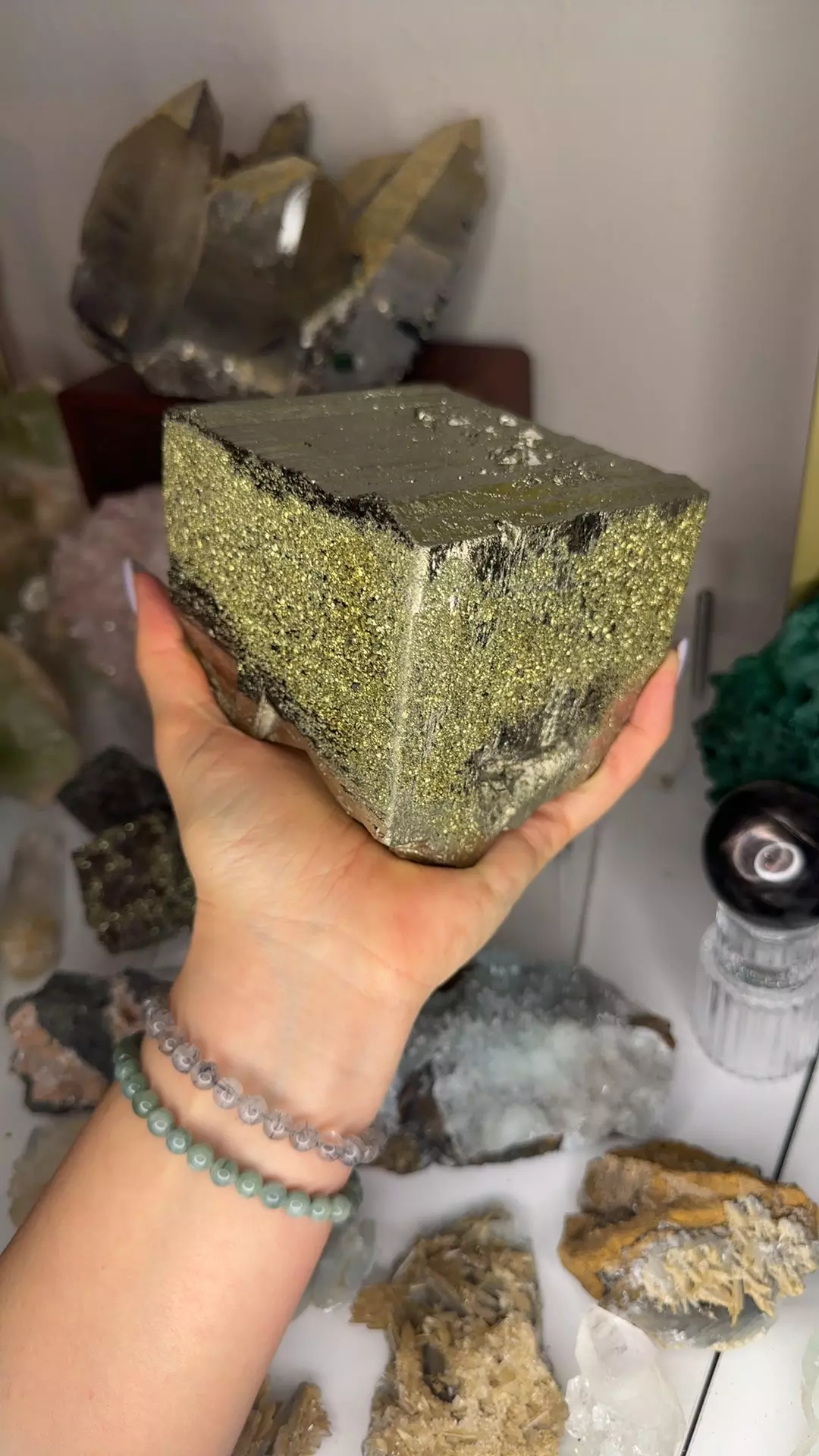 plant/Xl Statement Pyrite with chalcopyrite-0