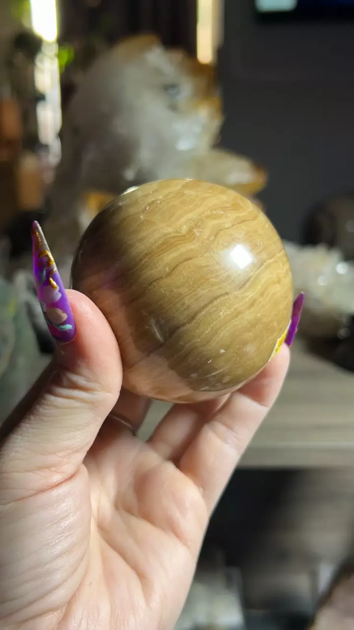 plant/Aragonite Sphere-0