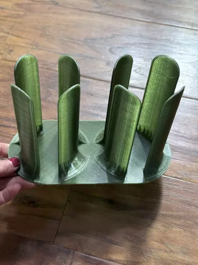 plant/olive green souflee cup holder-0-thumbnail