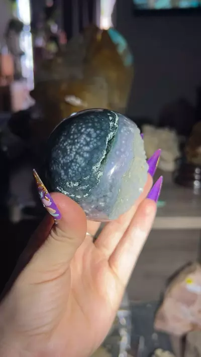 plant/Grape Agate Sphere-0-thumbnail