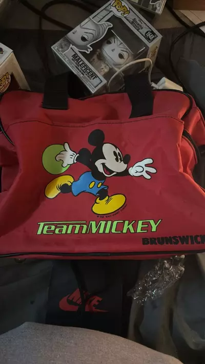 plant/Vintage team Mickey bowling ball bag-0-thumbnail