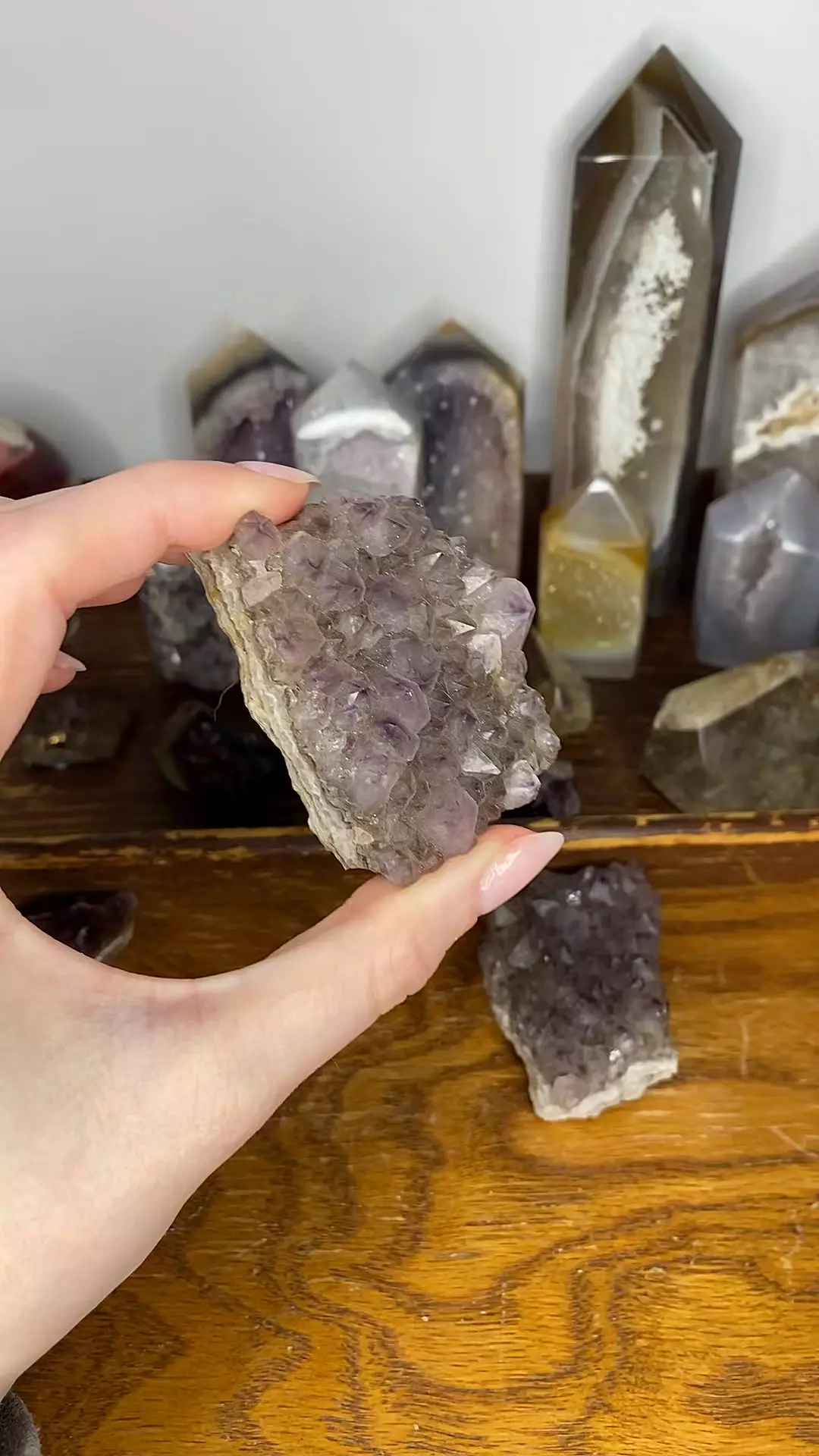 plant/Orange River Amethyst Cluster-0