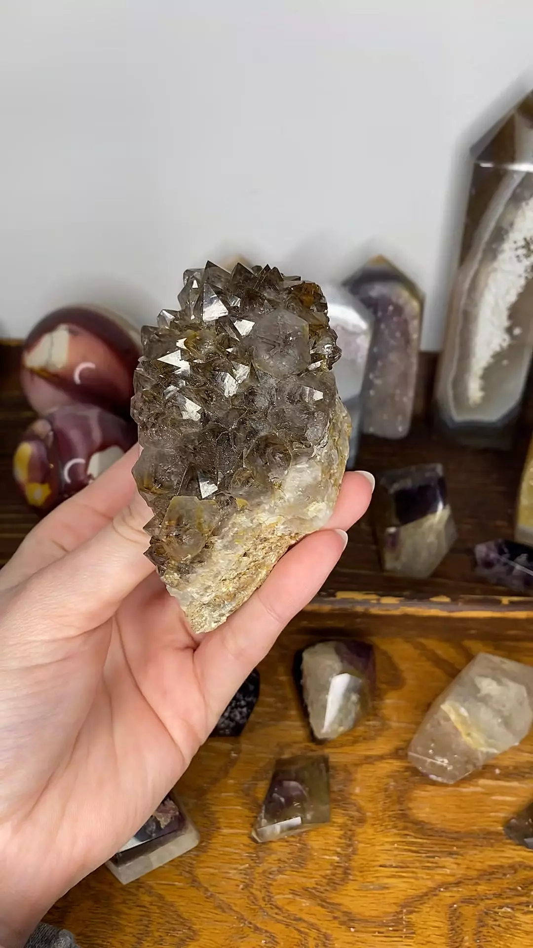 plant/Orange River Quartz Cluster-0