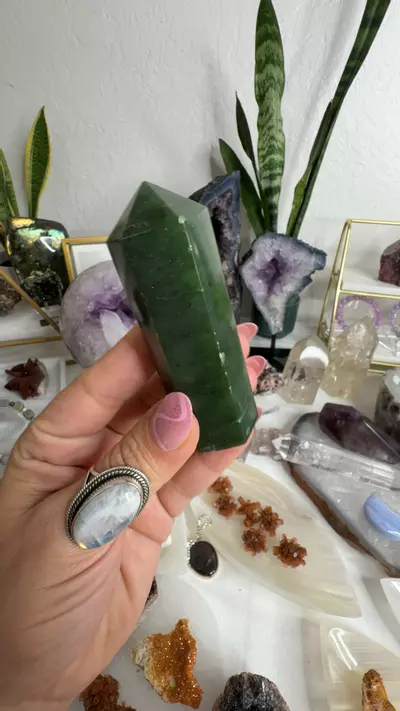 plant/Nephrite Jade Prism $90-0-thumbnail