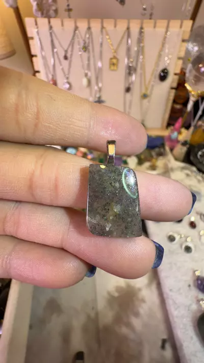 plant/black sunstone w pyrite-0-thumbnail