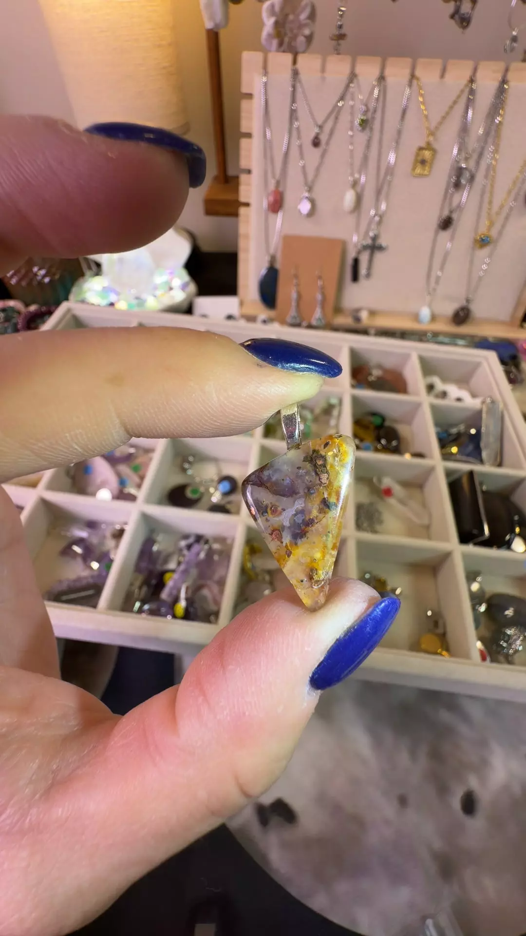 plant/agate with copper inclusions-0