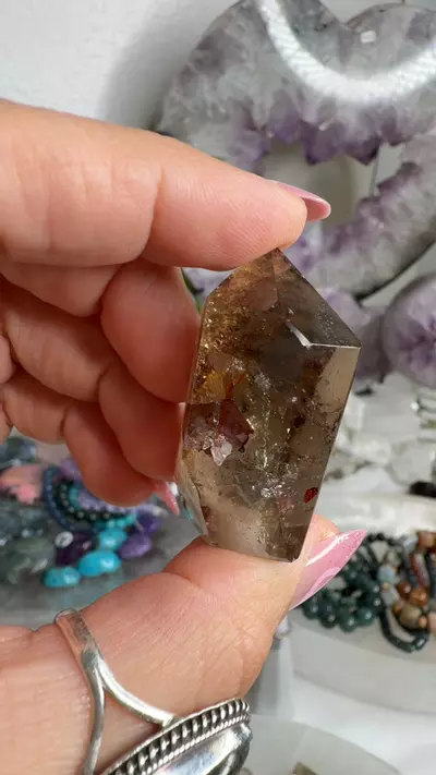 plant/Brazilian Smoky Garden  Quartz aka Lodolite-0-thumbnail