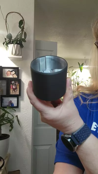 plant/Black 3" 3d printed self watering pot-0-thumbnail