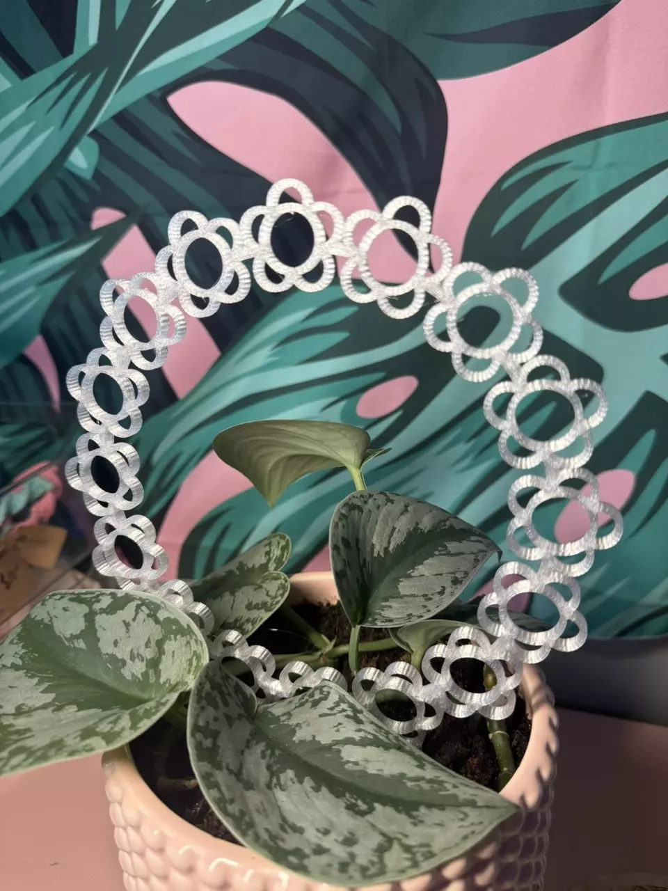 plant/Daisy Chain Trellis | 3d printed | Choose your color-1