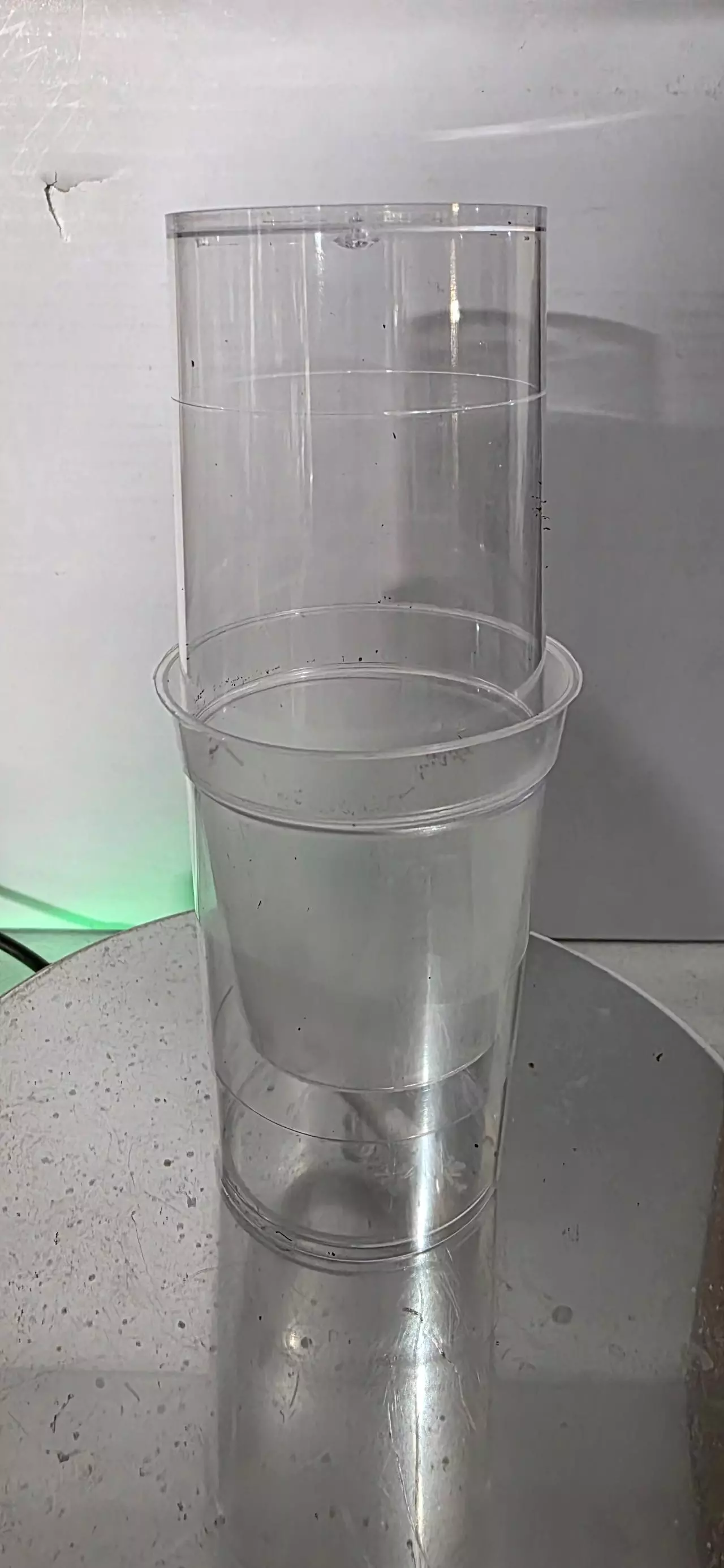 plant/Corm Cups-5 cups- Clear Pot-0