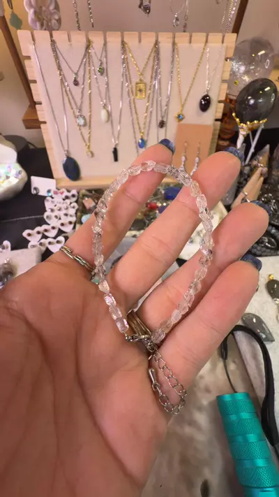 plant/herkimer adjustable bracelet-0-thumbnail