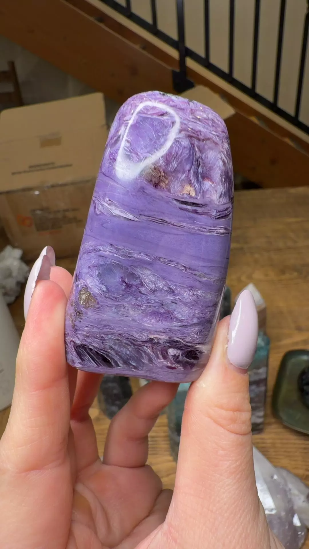 plant/AA Charoite ff 285-0