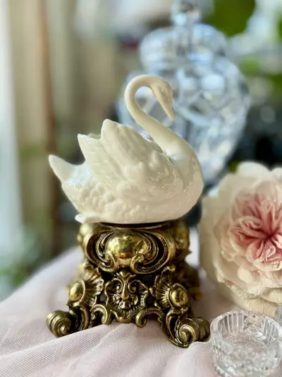 plant/Lenox swan planter-0-thumbnail