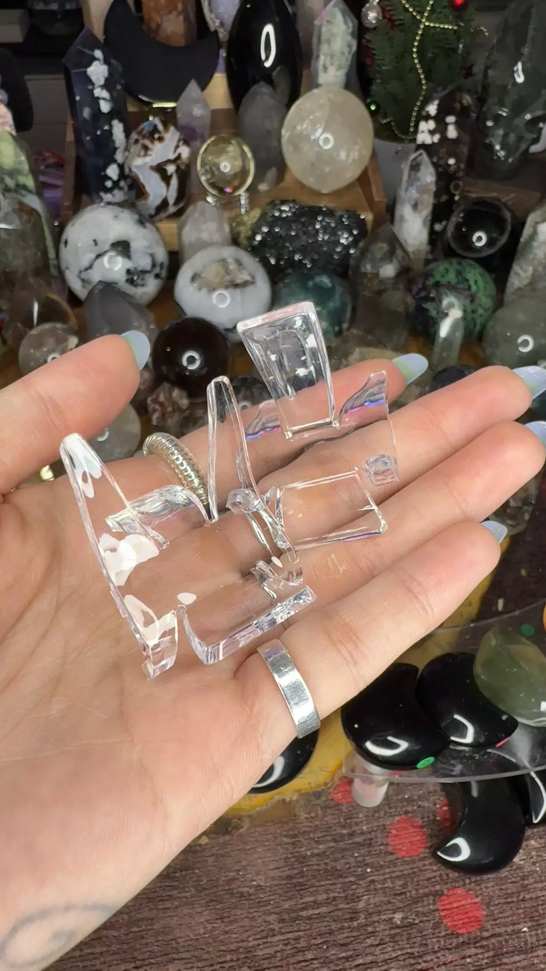 plant/Small plastic stand-0