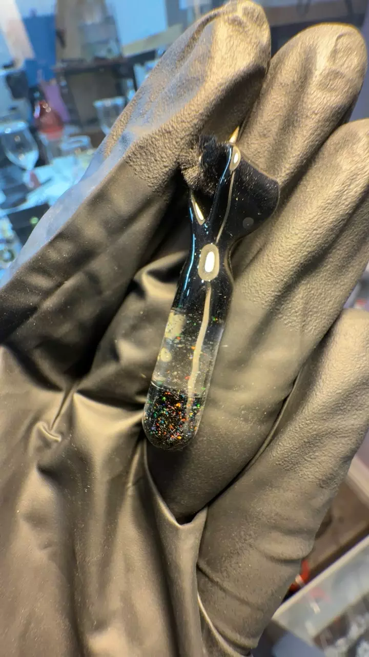 plant/Matt W crushed opal UV pendant-0
