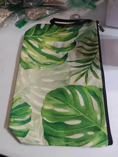 plant/Tropical Plant Makeup Bag / Zipper Bag-1-thumbnail