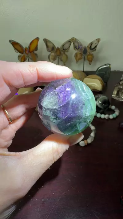 plant/Fluorite Sphere 4-0-thumbnail
