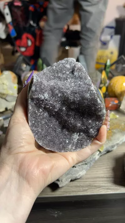 plant/Amethyst Cut-base “Dish” from Uruguay-0-thumbnail