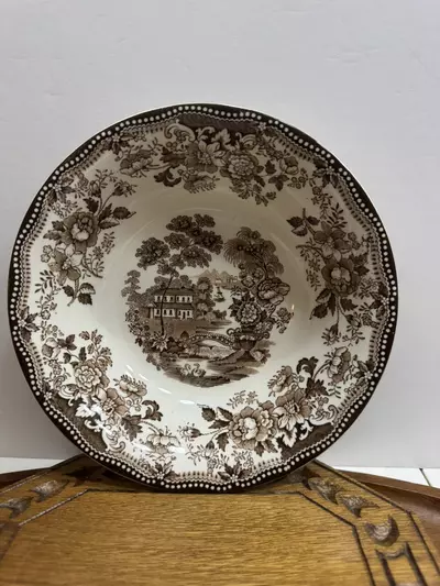 plant/Royal Staffordshire Tonquin Brown bowl-0-thumbnail