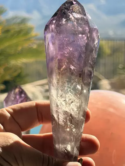 plant/Ametrine on stand-0-thumbnail