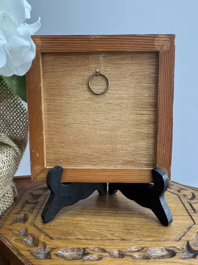 plant/Susan Marie McChesney Tile Trivet Home Is Where the heart is-1-thumbnail