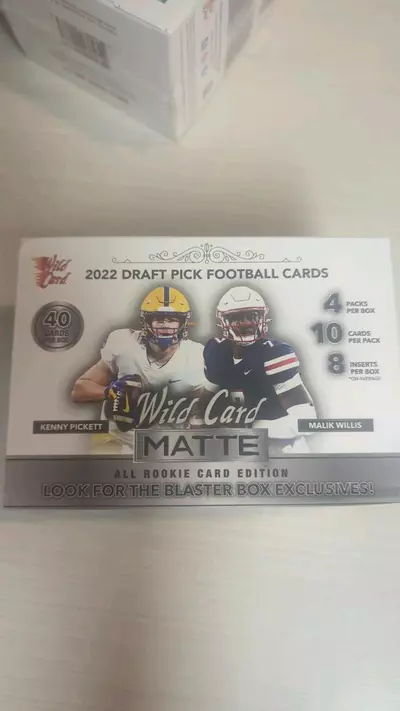 plant/wildcard matte 2022 draft picks fooball - 10 card pack-0-thumbnail