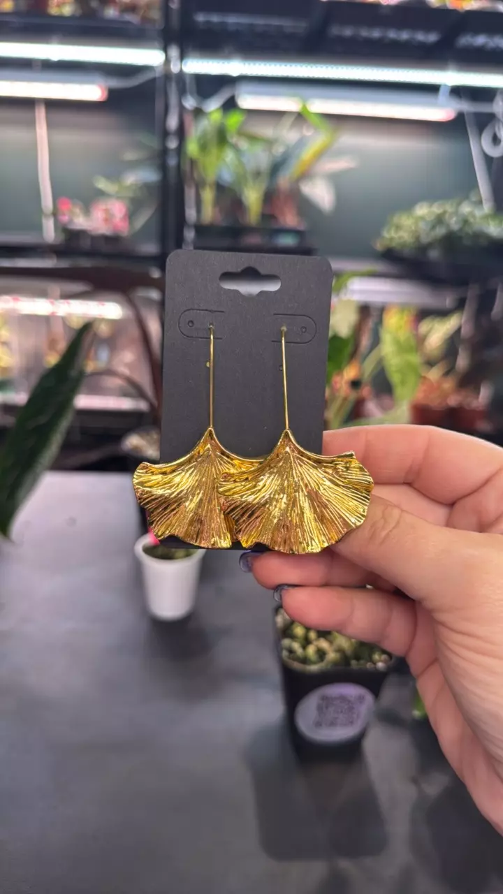 plant/Earrings 006-0