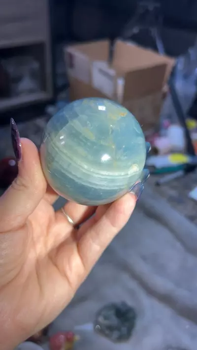 plant/Blue Calcite Sphere-0-thumbnail