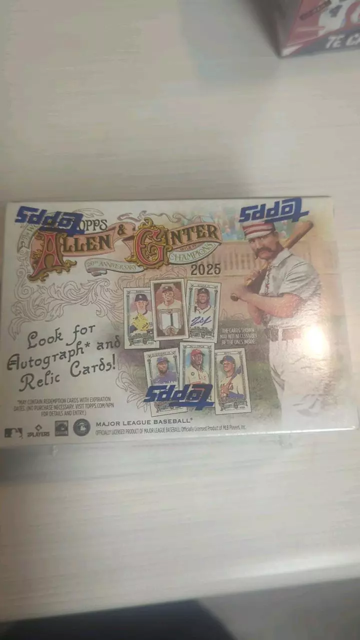 plant/Allen and Ginter 2025 baseball - 6 card pack-0