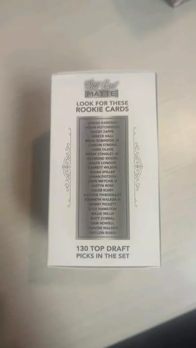 plant/wildcard matte 2022 draft picks fooball - 10 card pack-2-thumbnail