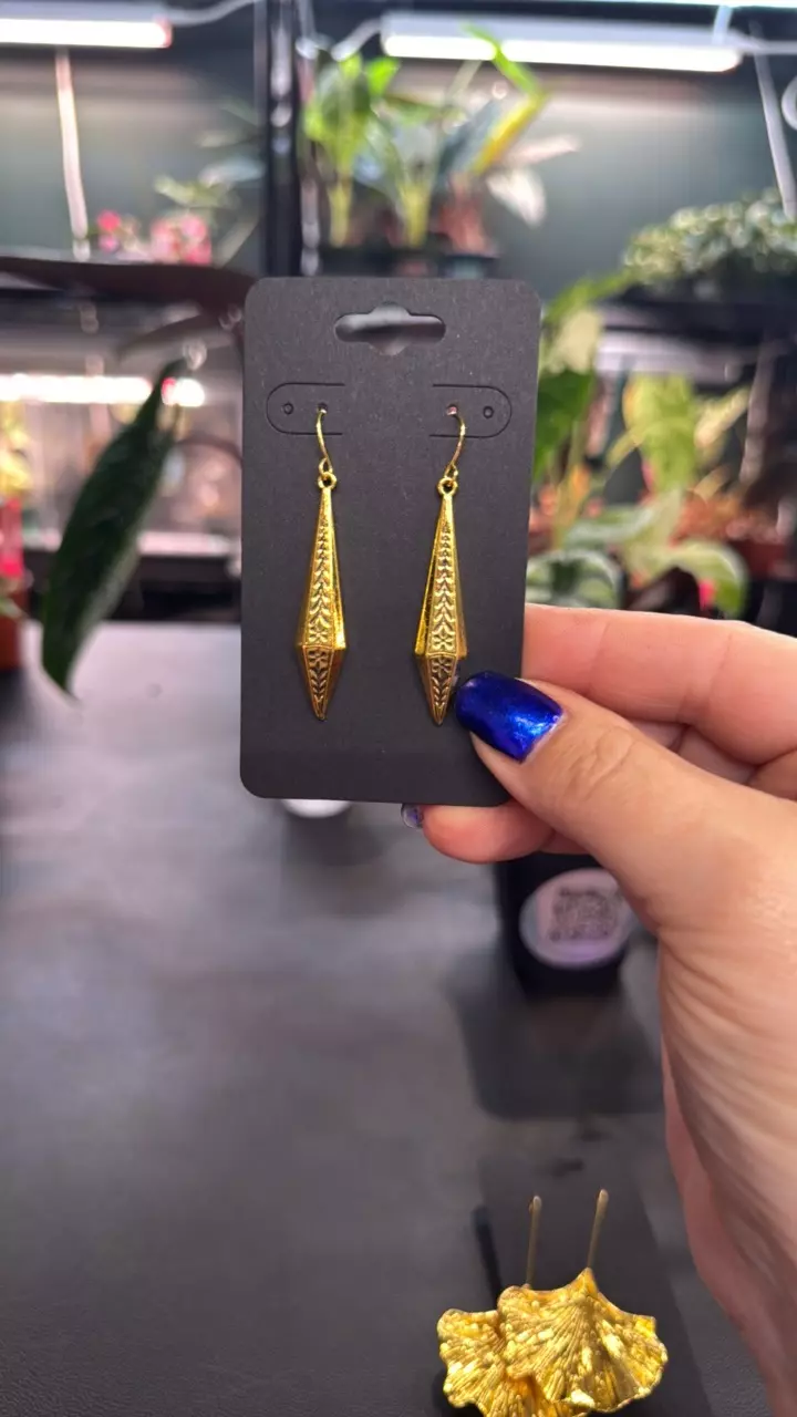 plant/Earrings 005-0