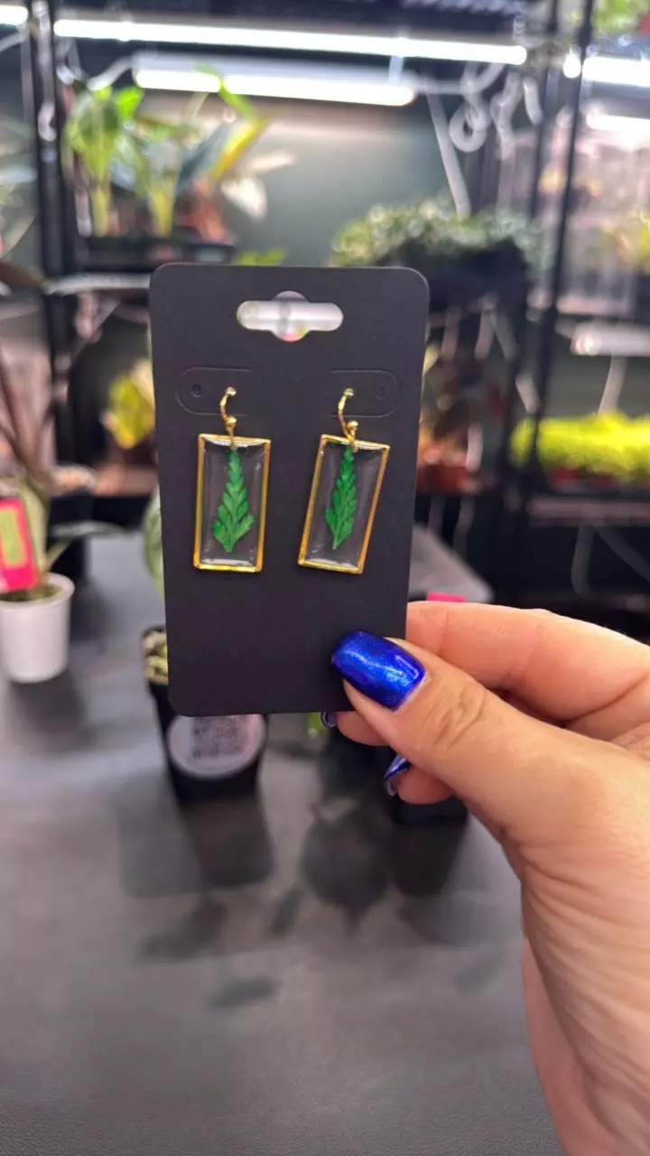 plant/Earrings 004-0