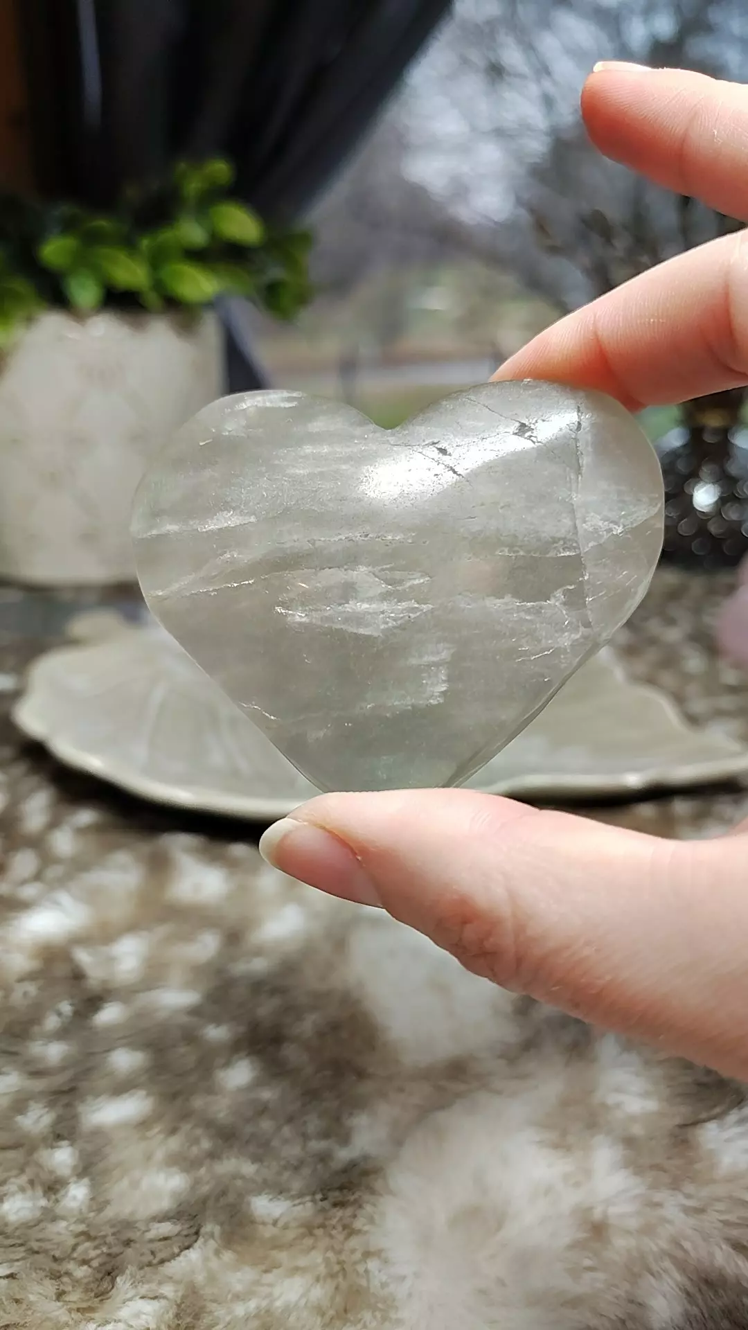 plant/green fluorite heart-0