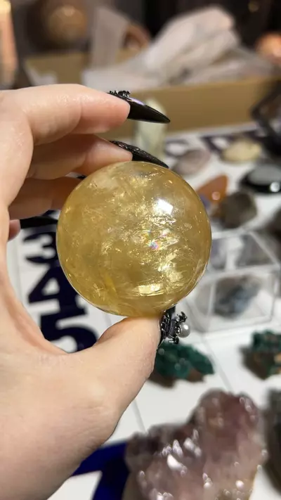plant/Honey Calcite Sphere-0-thumbnail