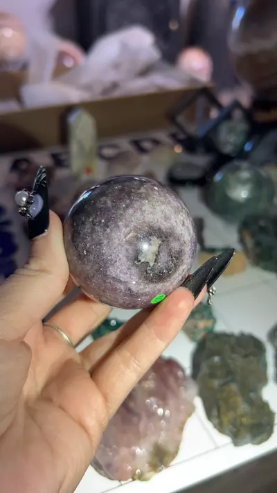 plant/Lepidolite Sphere-0-thumbnail