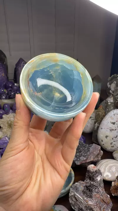 plant/AAA blue onyx bowl-0-thumbnail