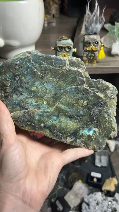 plant/Labradorite Polished Face Cutbase-0-thumbnail