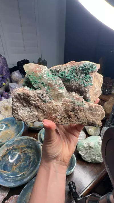 plant/calcite malachite-0-thumbnail