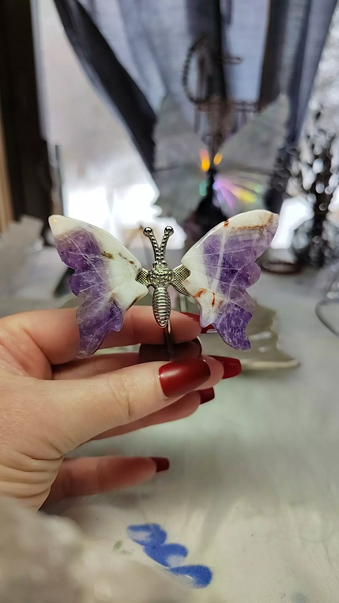 plant/Amethyst butterfly-0