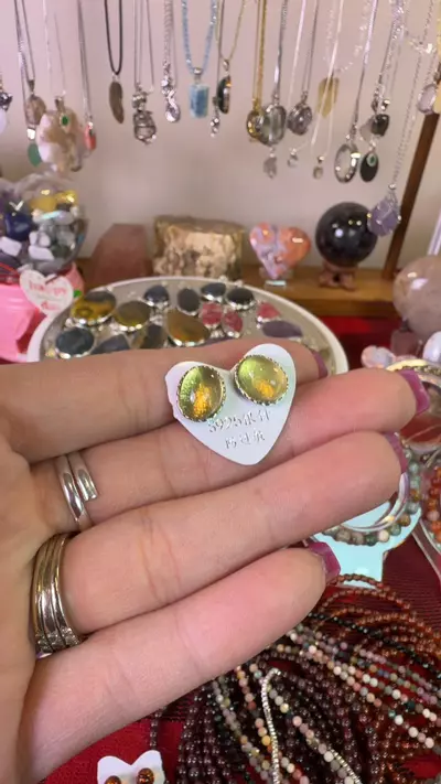 plant/citrine earrings-0-thumbnail