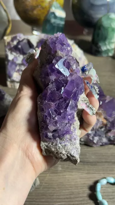 plant/Fluorite from Berbes Mine, Spain-0-thumbnail