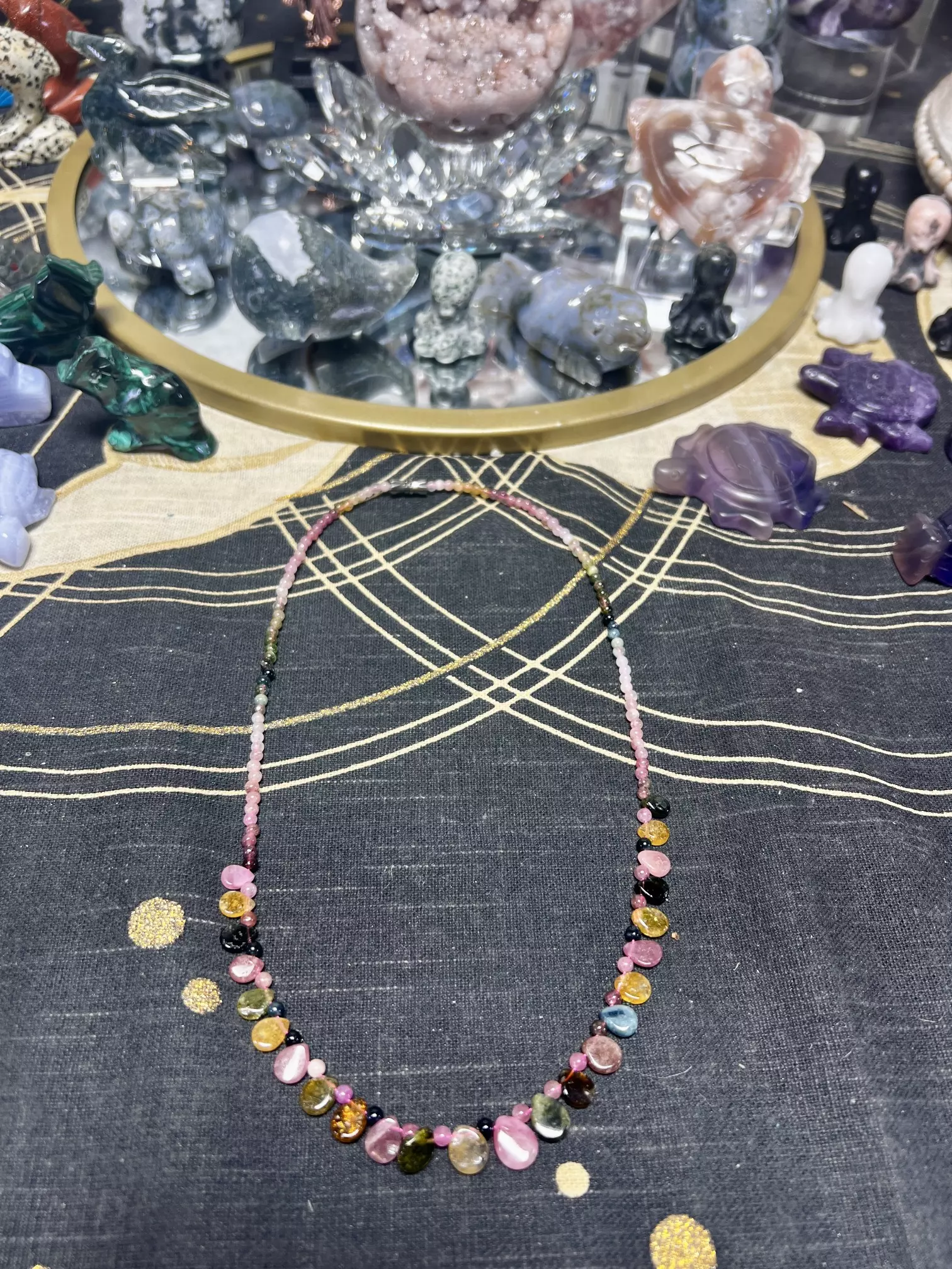 plant/‼️Clearance‼️$42 | Watermelon Tourmaline 16” Necklace og $42-1