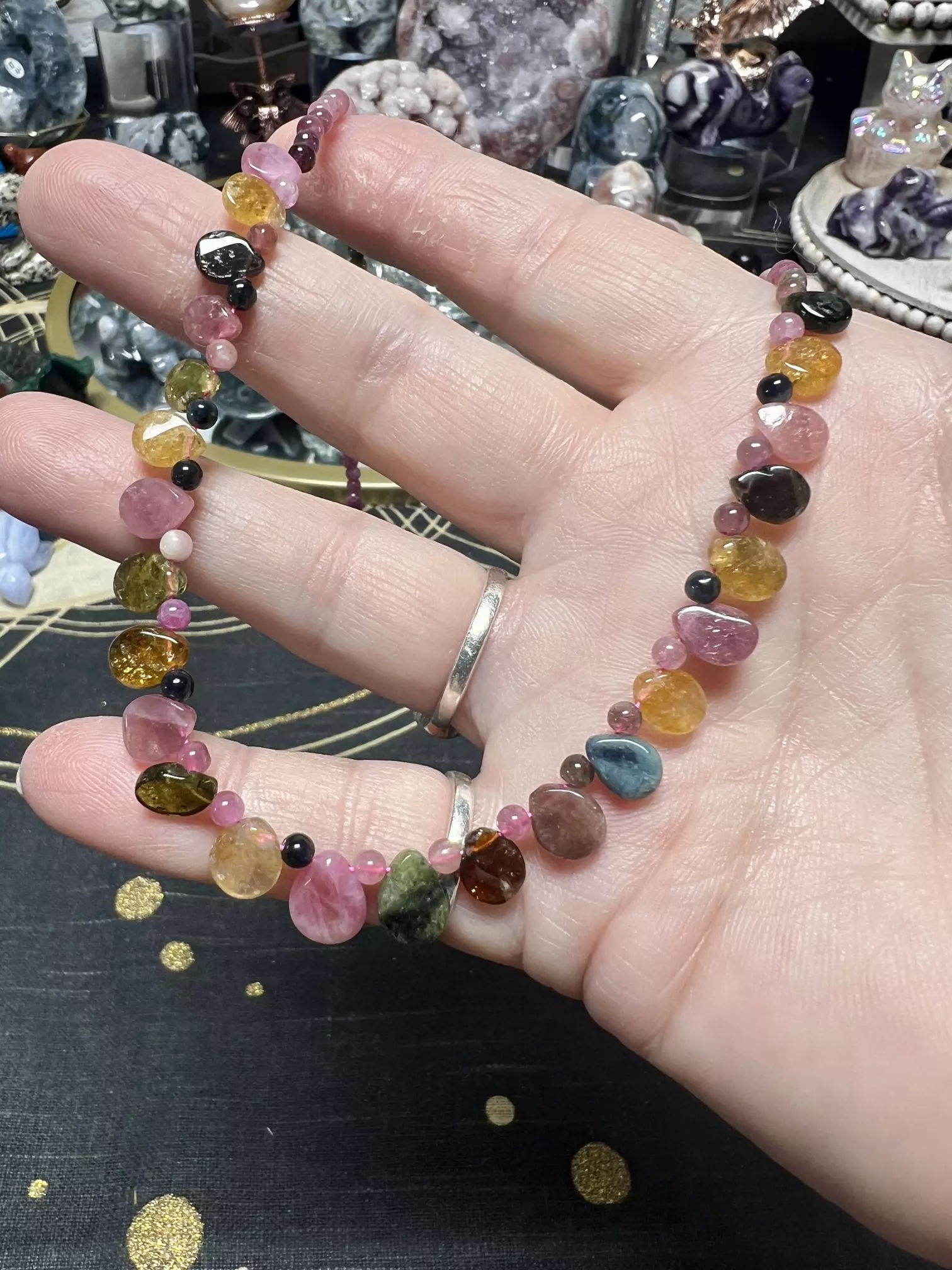 plant/‼️Clearance‼️$42 | Watermelon Tourmaline 16” Necklace og $42-0