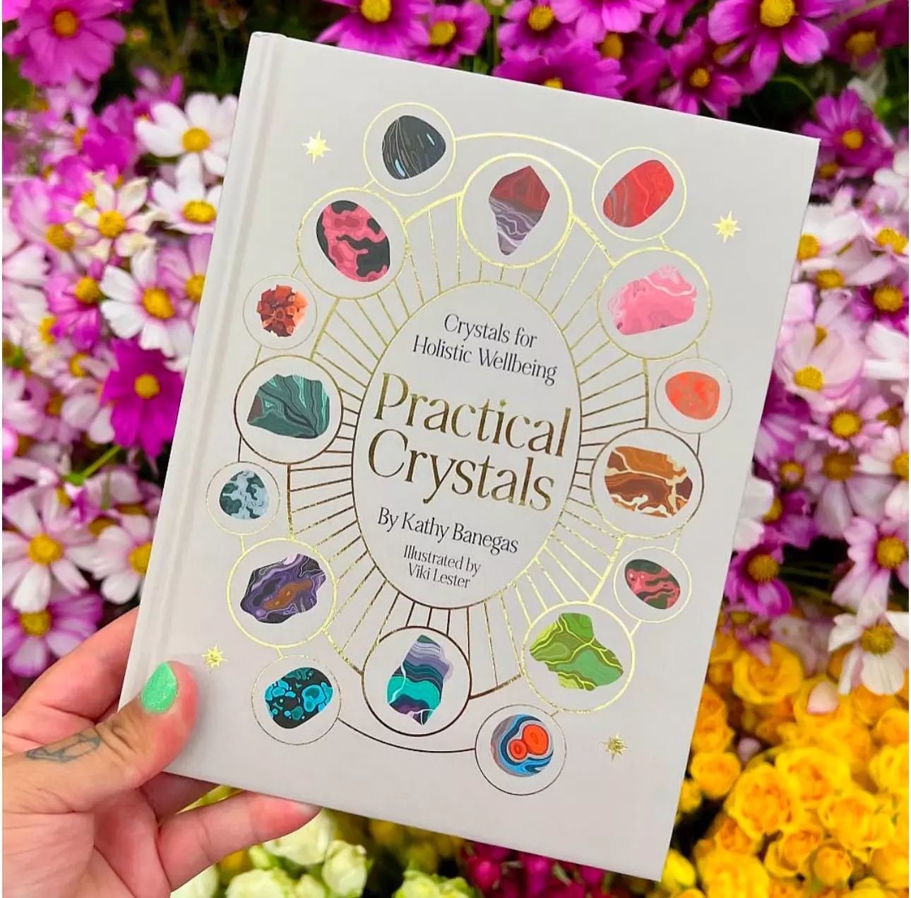 plant/SIGNED COPY of Practical Crystals by ME Kathy Banegas Usually $22-0