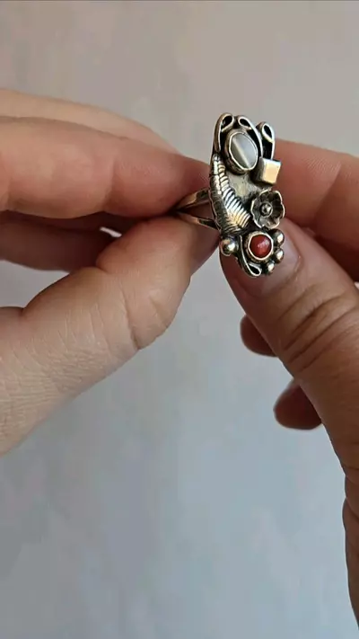 plant/MOP & BB Coral | Sz 6.5-0-thumbnail