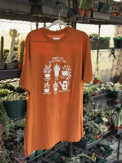 plant/Things I do in my spare time plant shirt Size M-0-thumbnail