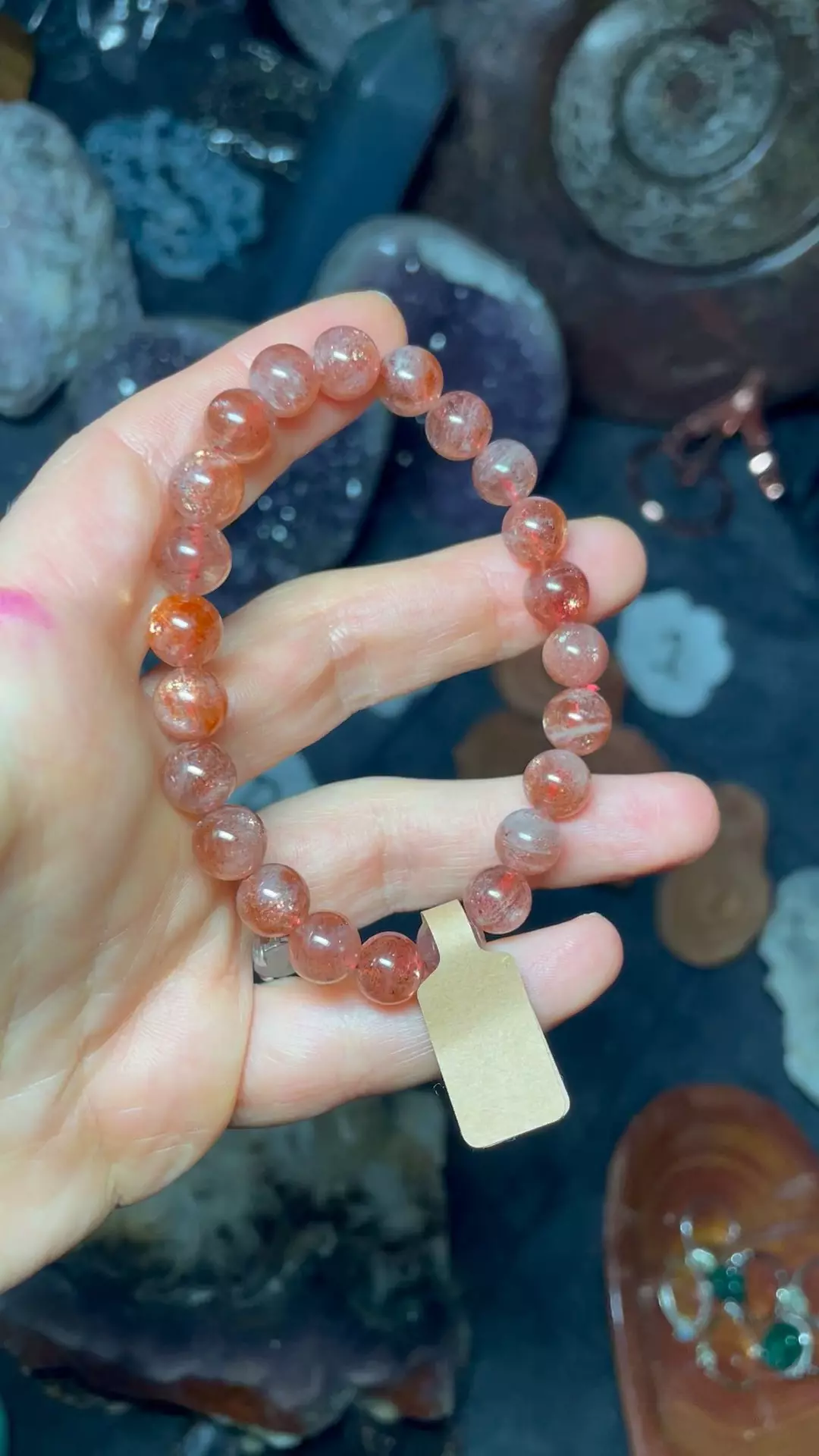 plant/Sunstone bracelet-0